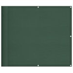 vidaXL Écran de balcon vert foncé 90x700 cm 100  polyester oxford