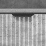 vidaXL Cabinet de salle de bain Gris béton 31 5 x 33 x 190 cm