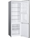 BRANDT - BFC7527XD - Réfrigérateur combiné - Pose libre - 260 L (195+65) - Froid statique - 181,1x57,5x60,5 cm - Gris acier