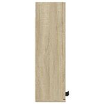 vidaXL Armoire de salle de bain murale Chêne sonoma 32x20x67 cm