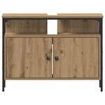 vidaXL Meubles de salle de bain 3 Pièces Marron 80 x 30 x 60 cm
