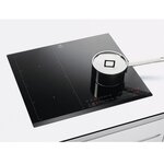 ELECTROLUX EIV654 FLEX- Table de Cuisson Induction - 4 foyers - 4 boosters - 7350W - L60 x P52 x H44cm - Revetement verre - Noir