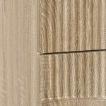 vidaXL Cabinet de chevet avec tiroir Chêne Sonoma 62 x 34 5 x 44 5 cm