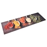 vidaXL Tapis de cuisine lavable Cuillères 45x150 cm