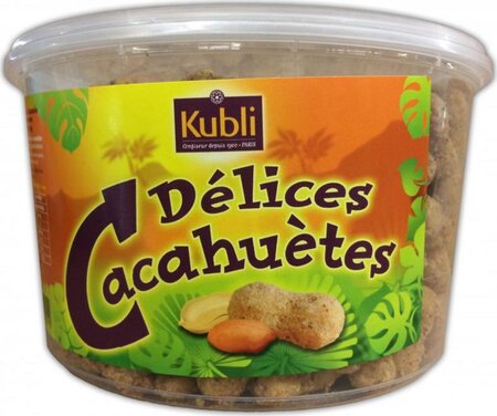 Kubli Cacahuètes Feuilletées Megabox 1,5Kg (lot de 2)