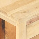 Vidaxl table de chevet 40 x 30 x 50 cm bois de récupération massif