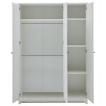 Garde-robe Thilo 3P - blanc