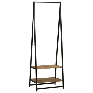 vidaXL Range-Vêtements 60x45x180 cm Bois d'Acacia