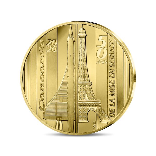 Concorde Monnaie de 1000€ BU