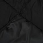 vidaXL Duvet d'hiver Noir 200 x 155 cm Satin et Microfibre