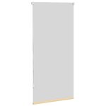 Store enrouleur occultant beige 60 x 120 cm