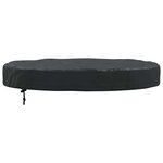 vidaXL Housse de Table Extérieure Noir 62 x 62 x 10 cm Tissu 210D