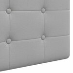 vidaXL Tête de lit suspendue Tissu