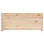 vidaXL Boîte de rangement 110x50x45 5 cm Bois massif de pin