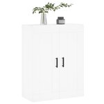 vidaXL Armoire murale blanc 69 5x34x90 cm bois d'ingénierie