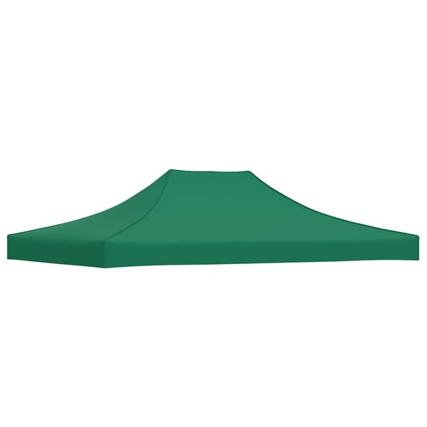 vidaXL Toit de tente de réception 4 5x3 m Vert 270 g/m²