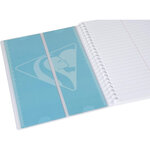 CLAIREFONTAINE - Carnet de vocabulaire KOVERBOOK - 11 x 17 - 100 pages lignées + marge - Couverture polypro translucide
