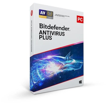 Bitdefender Antivirus Plus - 3 PC – 2 ans