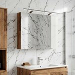 vidaXL Armoire Miroir de Salle de Bain Bois ancien 100 x 14 5 x 70 cm