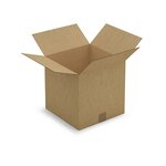 Caisse carton brune simple cannelure raja 30x30x30 cm (lot de 25)