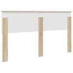 vidaXL Tête de lit Chêne Sonoma 160 cm Bois d'ingénierie