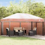vidaXL Remplacement de housse de gazebo Transparent 400 x 300 x 32 cm