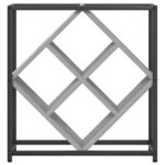 vidaXL Étagère à vin Gris Sonoma 51 x 18 x 52 5 cm Bois d'ingénierie