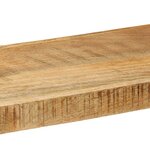 vidaXL Étagère murale 110x33x45 cm bois de manguier massif brut
