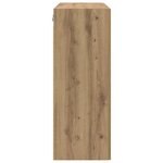vidaXL Armoire murale suspendue chêne artisanal 69 5x34x90 cm