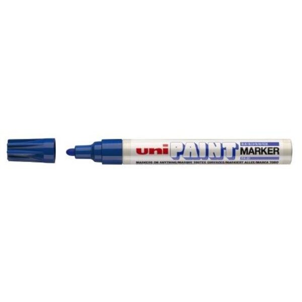 Marqueur Pointe conique moyenne PAINT Marker PX20 2 2 - 2 8mm Bleu Foncé UNI-BALL