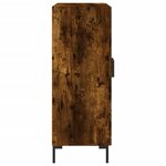 vidaXL Buffet chêne fumé 69 5x34x90 cm bois d'ingénierie