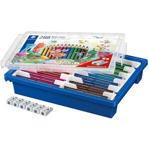Crayon de couleurs triangulaire Noris colour boîte de 288 STAEDTLER