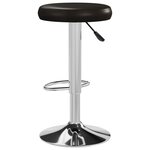 vidaXL Tabourets de bar lot de 2 marron similicuir