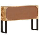 vidaXL Buffet 110x30x74 cm Bois de manguier brut