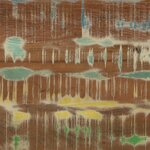 vidaXL Table console Multicolore 120 x 33 x 75 cm Bois Recyclé Solide