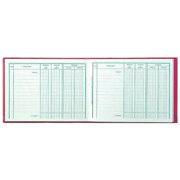 Carnet position de compte 11x15 48p EXACOMPTA