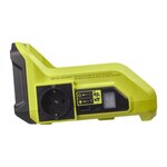 RYOBI MAX POWER Transformateur sans fil 36V : 300 W-500 W - 3 ports: 1 électrique EU + 1 USB-A + 1 USB-C - Lampe LED - Sans batterie