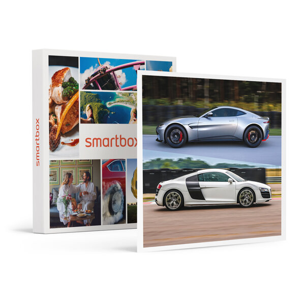 SMARTBOX - Coffret Cadeau Stage de pilotage multivolant : 2 tours en Aston-Martin et 2 tours en Audi sur le circuit de Nogaro -  Sport & Aventure