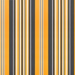 vidaXL Toile de rechange pour auvent Orange et Noir 350 x 250 cm
