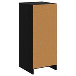 vidaXL Armoire de salle de bain Chêne noir 35 x 36 5 x 85 cm