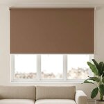 vidaXL Store enrouleur Protection UV Taupe 200 x 140 cm Polyester
