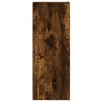 vidaXL Armoire murale chêne fumé 34 5x34x90 cm