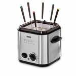 Princess Mini friteuse et fondue 840 W 1 2 L Argenté 182611