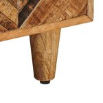 vidaXL Table basse Marron 100 x 54 x 40 cm Bois de mangue massif