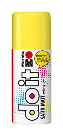 Peinture aérosol do it SATIN MATT 150 ml Jaune soleil MARABU