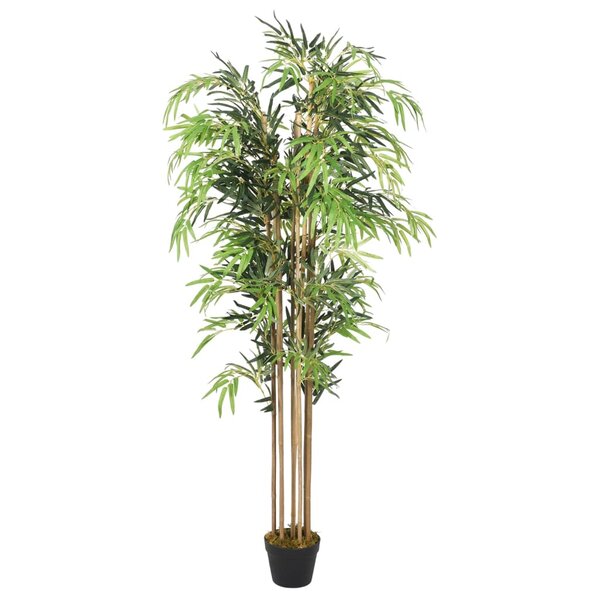 vidaXL Bambou artificiel 730 feuilles 120 cm vert