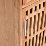 vidaXL Ensemble de meubles de salle de bain 3 Pièces Bois massif de noyer