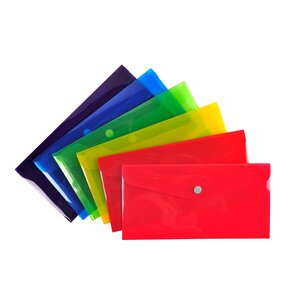 Pochette Pression Iderama En Polypropylène - Couleurs Assorties - Exacompta