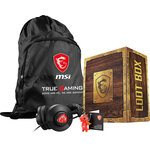 Loot Box 2 ( Casque gaming + Sac MSI + porte clés Lucky Dragon)