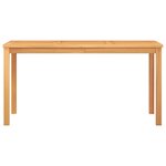 vidaXL Ensemble à manger de jardin 5Pièces Bois de teck massif